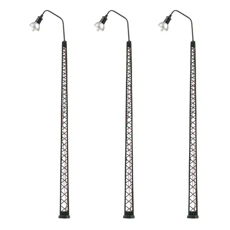 Faller 180109 - LED-Gittermast-Bogenleuchte, 3 Stück