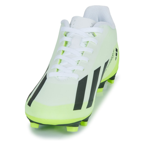 adidas Performance - X CRAZYFAST.4 FxG - Blanc / Jaune
