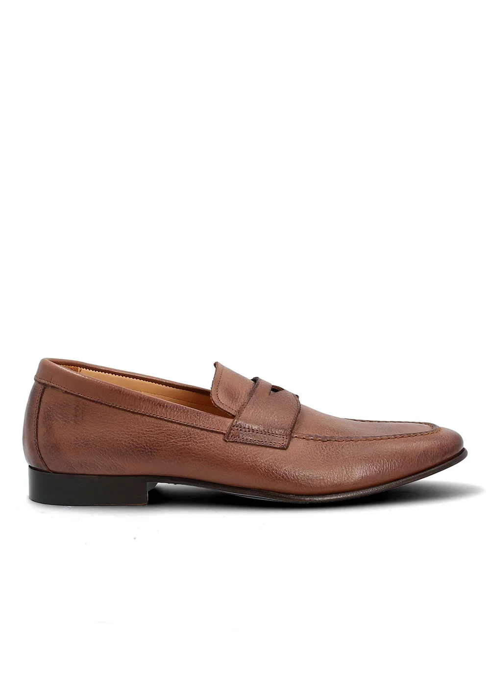 MOCASSIN VITALE CUIR COGNAC