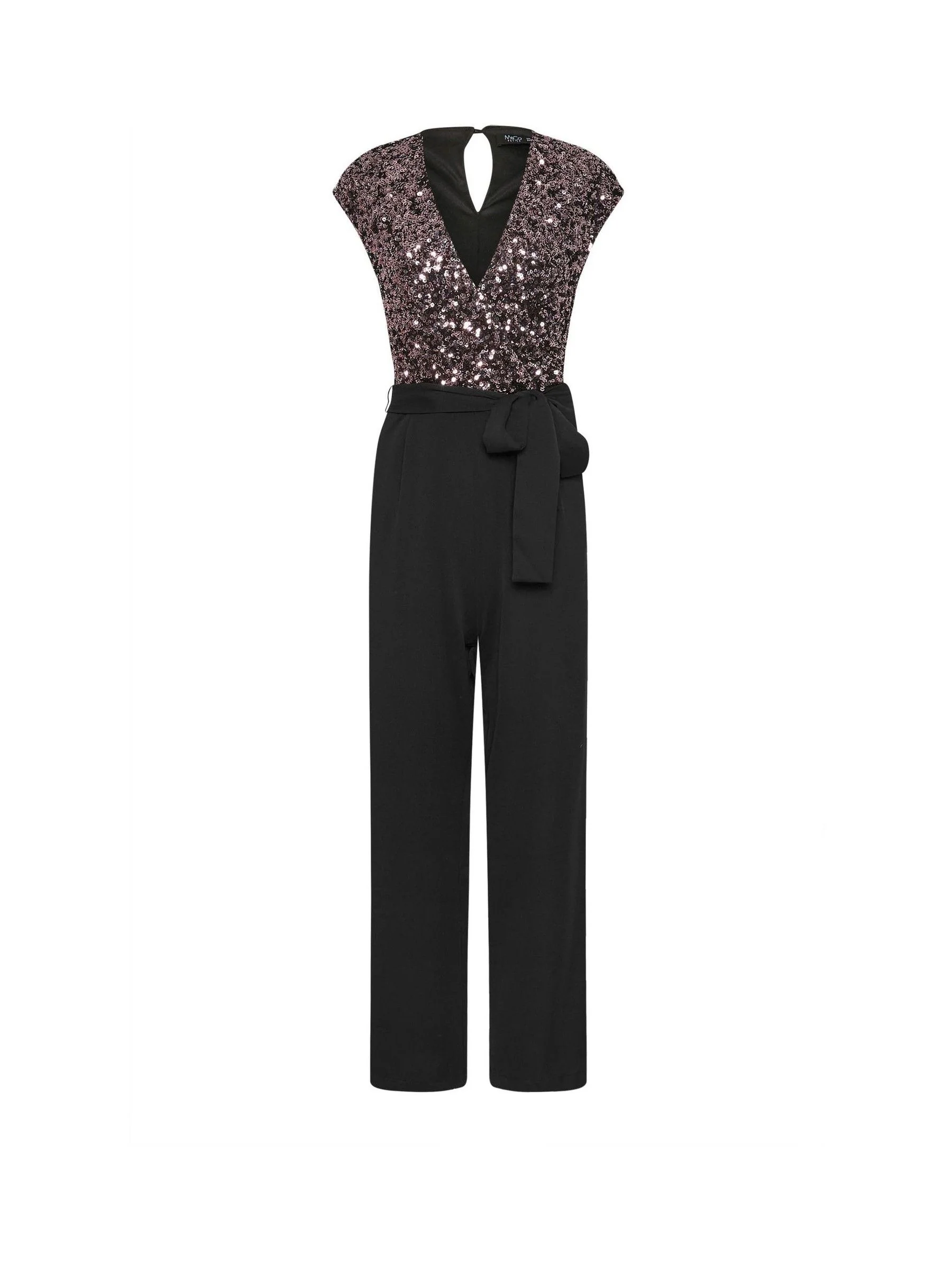 M&Co Petite Sequin 2 In 1 Jumpsuit