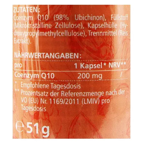 Vitamaze Coenzima Q10 200mg 120 cápsulas