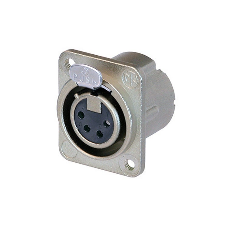 Neutrik NC4FD-LXM3 XLR Chassisdeel 4p female