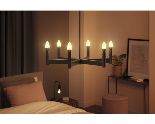Philips Hue Kaarslamp Wit Filament Dimbaar Goud E14/4.5W (28W) 300 lm 2700 K - Compatibel met SMART HOME van Hornbach