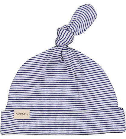 MarMar Mütze - Rib - Modal - Aiki - Blue Stripe