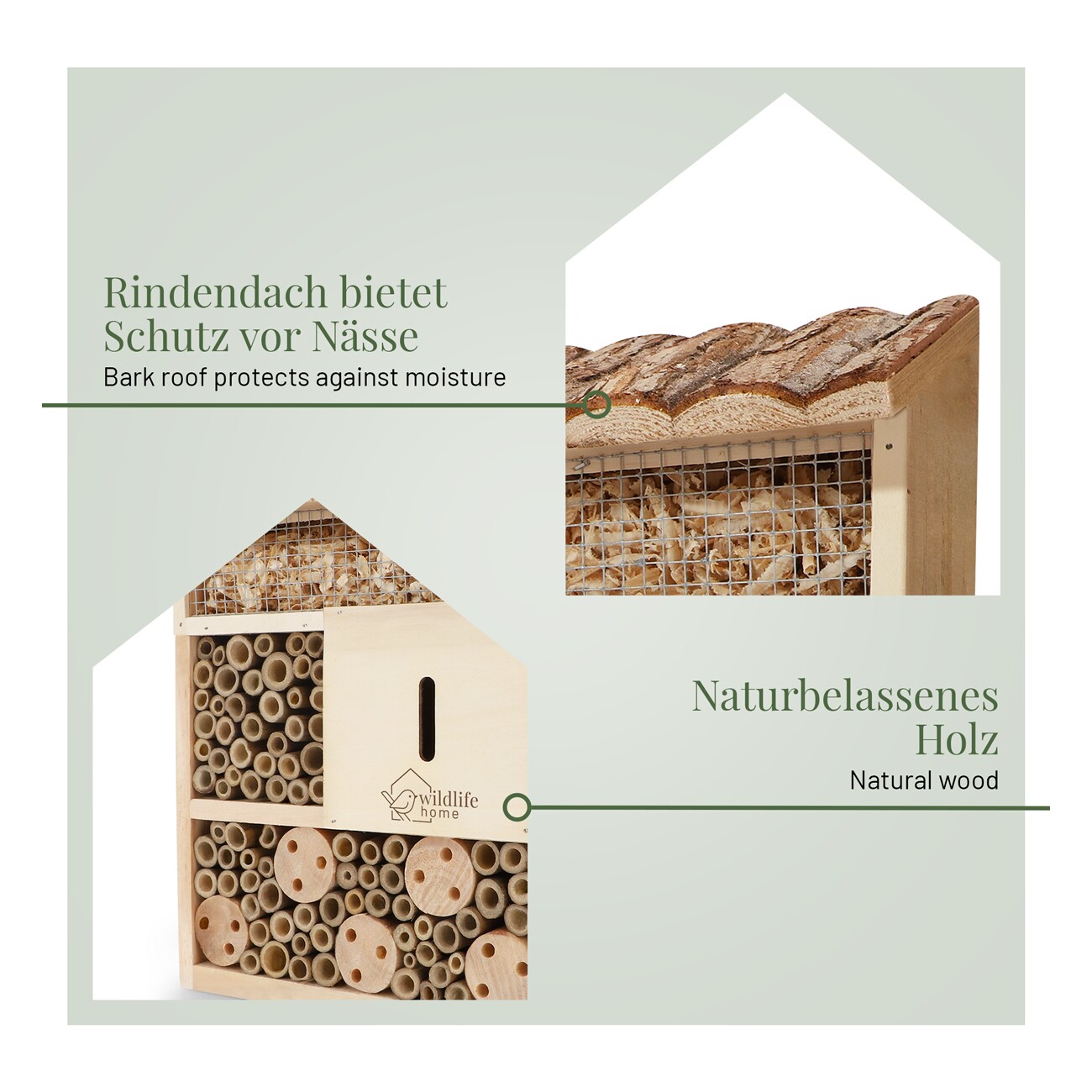 WILDLIFE HOME Wildbienen-Villa