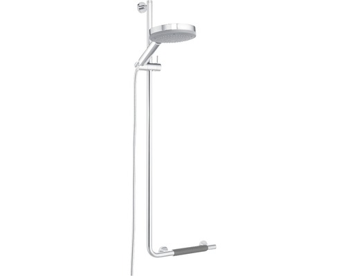 Douchestang met veiligheidsgreep TIGER Boston Comfort & Safety links chroom