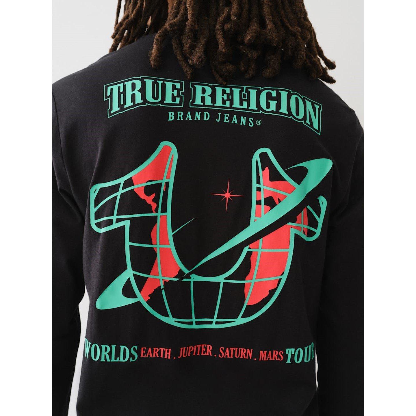 True Religion TL Long Sleeve High Dynasty T Shirt Mens