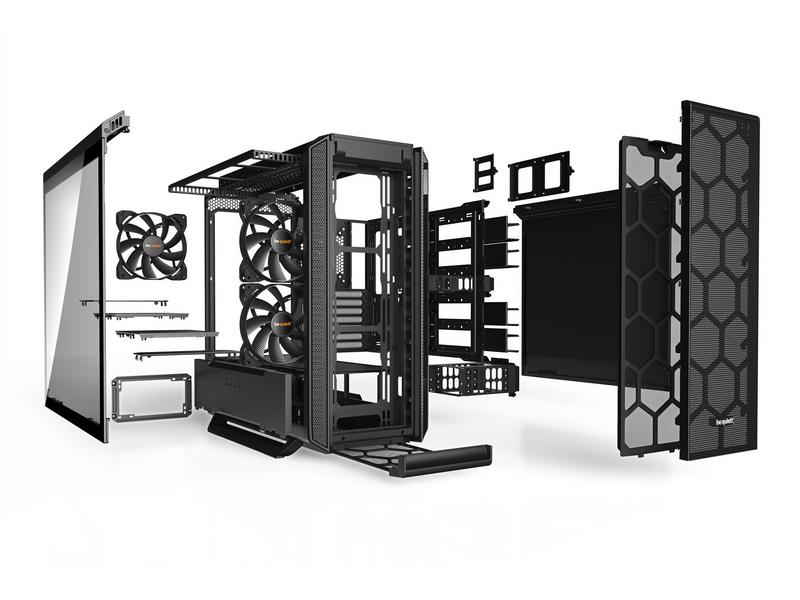 be quiet! PC-Gehäuse Silent Base 802 Be quiet Silent Base 802 Schwarz mit Sichtfenster