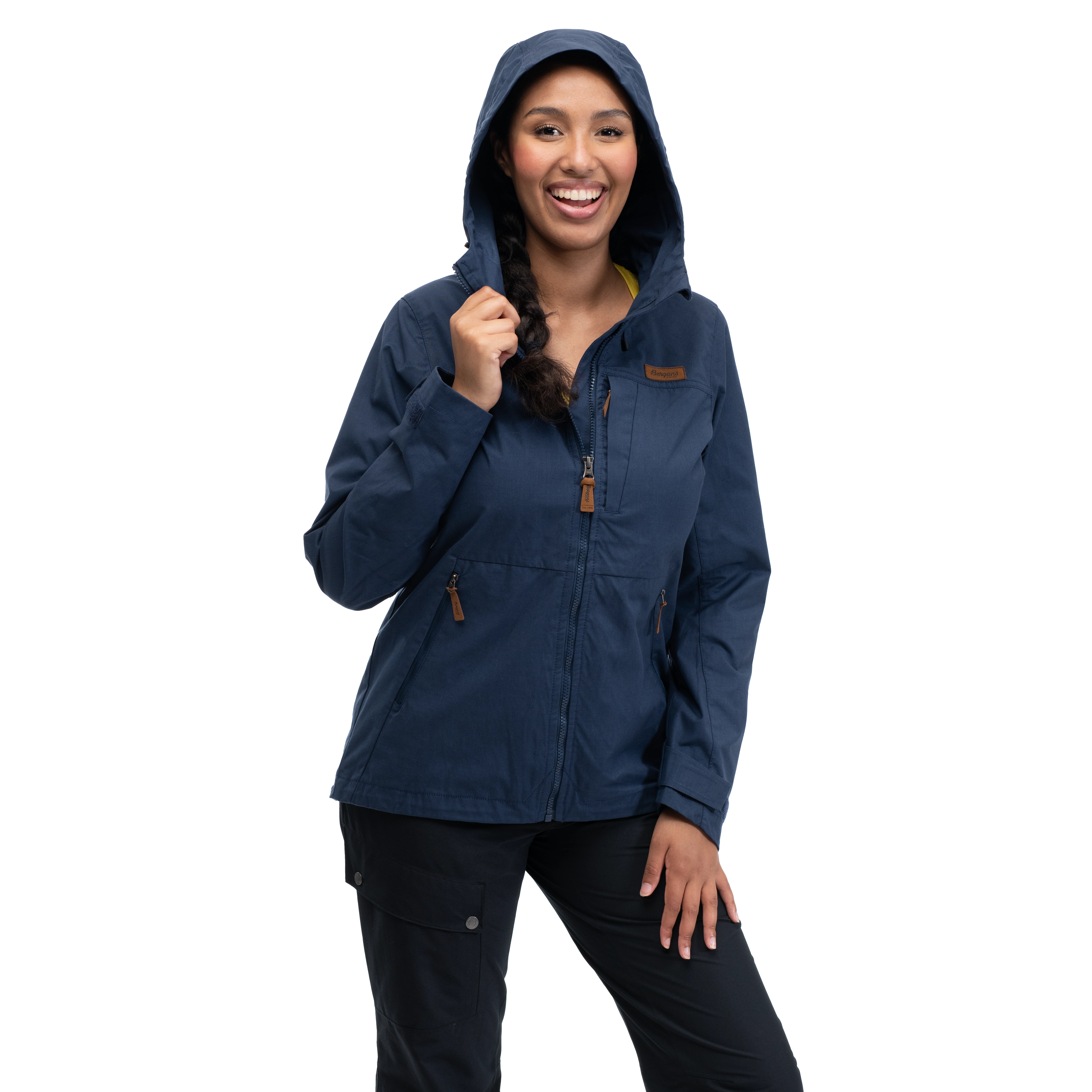 Nordmarka Leaf Light Wind Jacket Women Navy