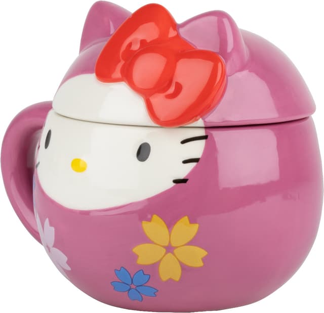Konix Daruma 3D krus (Hello Kitty)