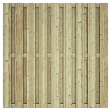 Schutting Royal grenen hout 180 x 180 cm 17 planks