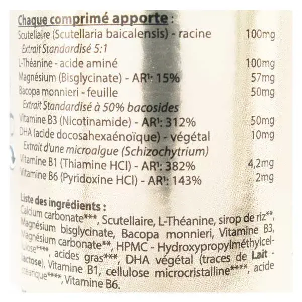 Vit'all+ Attentiv'Vital 60 comprimidos divisíveis