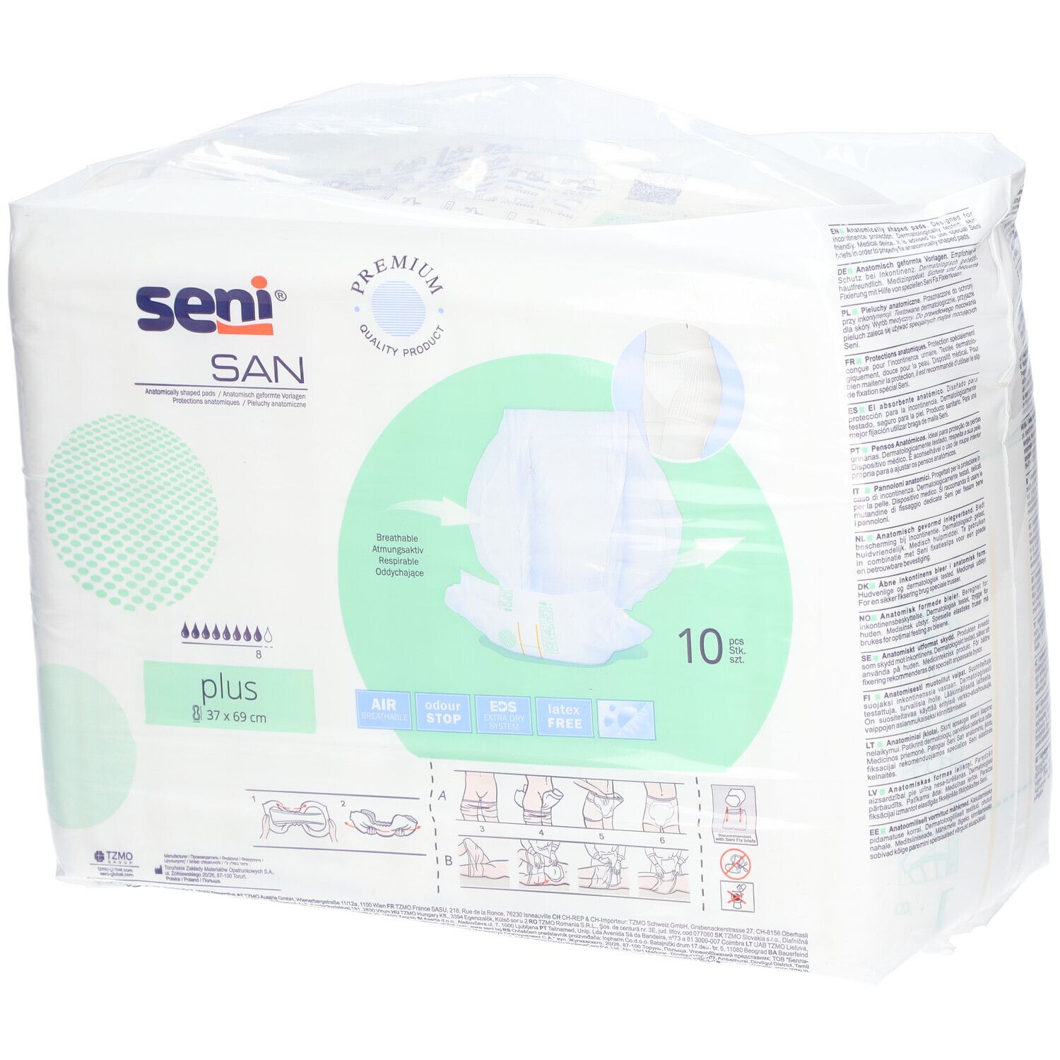 seni® SAN plus 37 x 69 cm