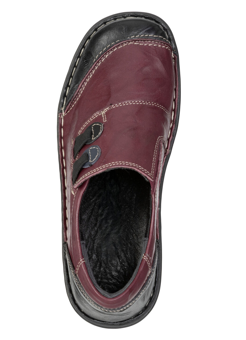 ELENA EDEN, klassische Damen-Slipper, Weite G, mit herausnehmbarem Fussbett