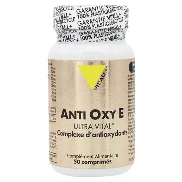 Vit'all+ Anti Oxy E Ultra Vital 50 comprimidos