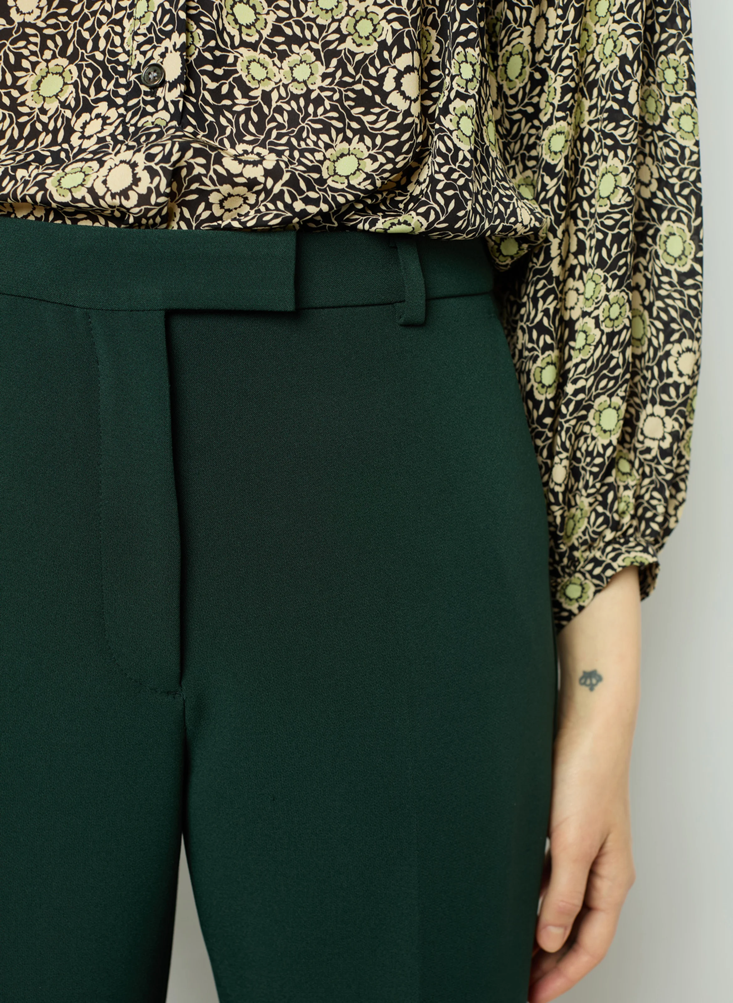 NANOU - Pantalon droit | Vert