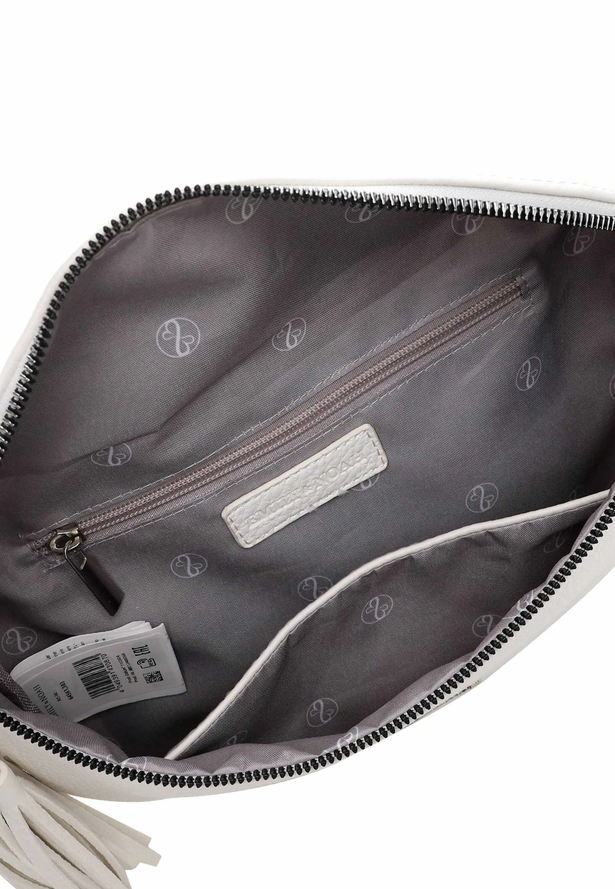 EMILY & NOAH Rucksack Weiss Lederimitat