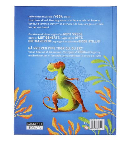 Karrusel Forlag Buch - Dino Yoga - Dänisch