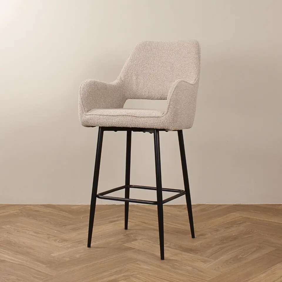 DS4U - Lenon barkruk boucle 2.0 - 65 cm - beige