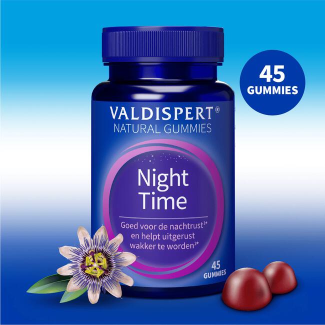 Valdispert Night Time Natural Gummies 45 stuks