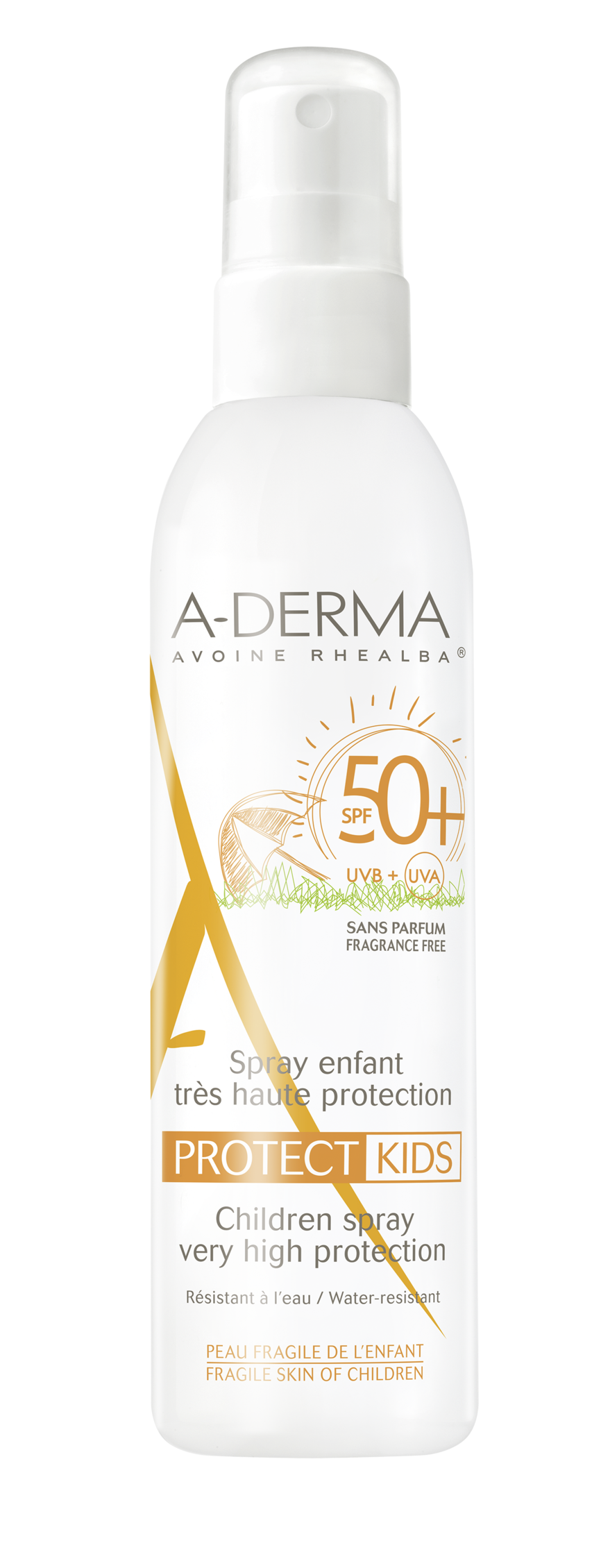 A-Derma Protect solspray barn SPF50  200 ml