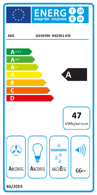 Einbauküche Lenzen, schwarzbeton Nachbildung, inkl. AEG Elektrogeräte