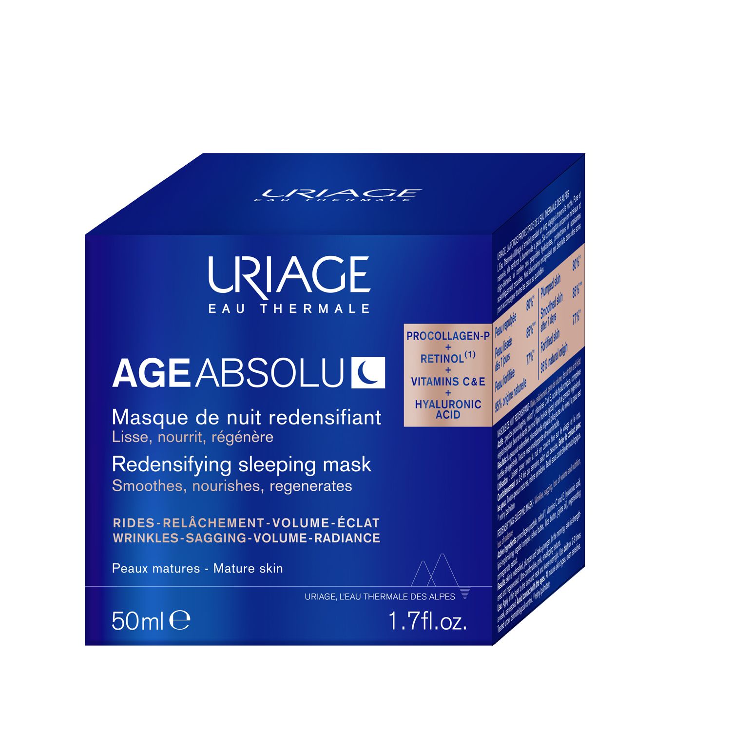 URIAGE AGE ABSOLU straffende Nachtmaske