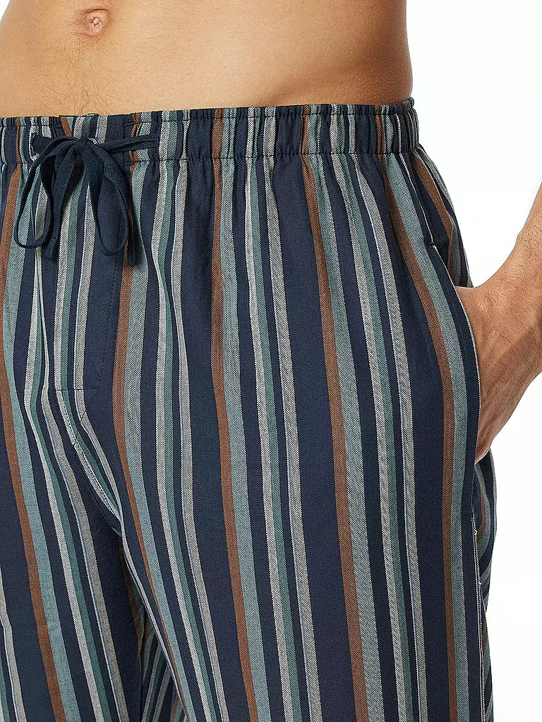 SCHIESSER Pyjamahose  dunkelblau