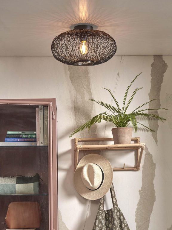 Good&Mojo Cango plafondlamp small Ø40 zwart