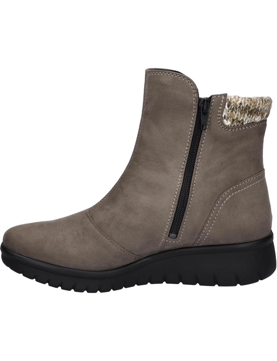 Stiefelette Calais 90, taupe-kombi