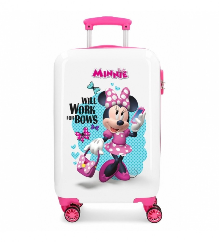 Mala de cabine rigida Joumma Bags Minnie Good Mood -34x55x20cm-
