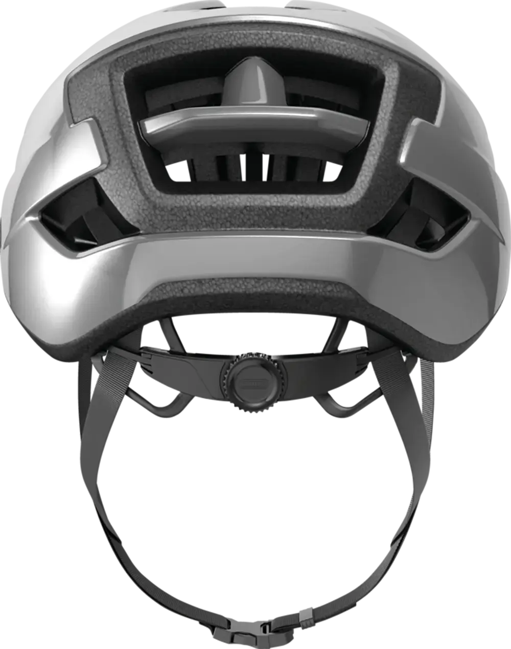 Abus WingBack Race Fietshelm Gleam Zilver