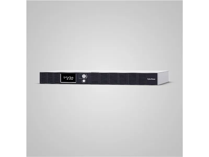 CyberPower Office Rackmount Series OR1500ERM1U - UPS (rackversion) - AC 230 V - 900 Watt - 1500 VA - 1-faset - Ethernet, RS-232, USB - output-stikforbindelser: 6 - 1U - sølv
