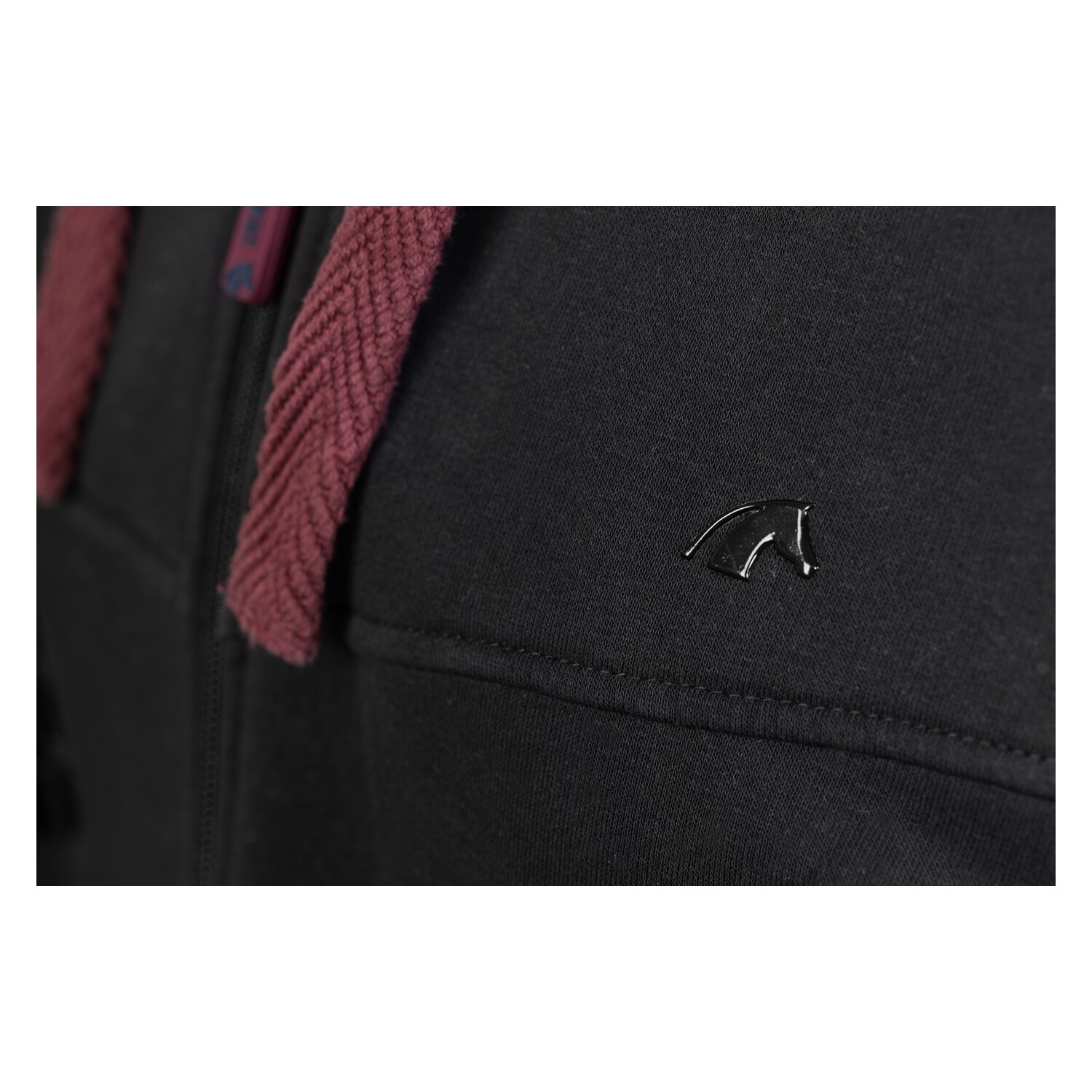 black forest Sweatjacke  - black