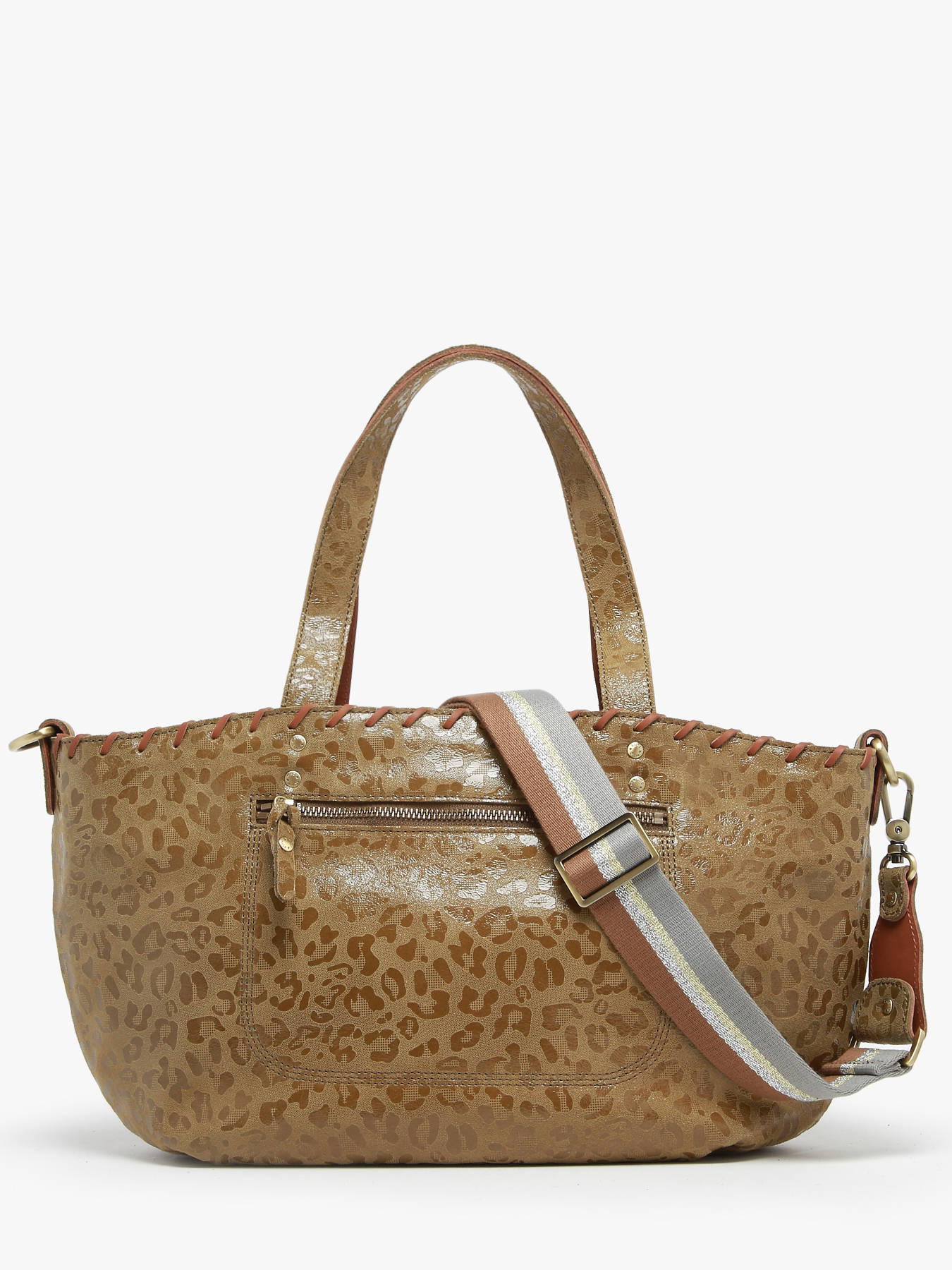 Sac port paule Vintage cuir MILA LOUISE