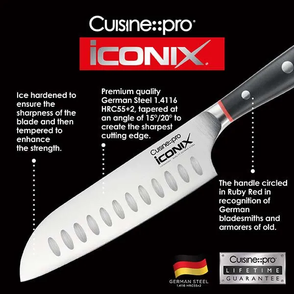 THE CUSTOM CHEF™ iconiX™ Kødknivssæt - 4 dele