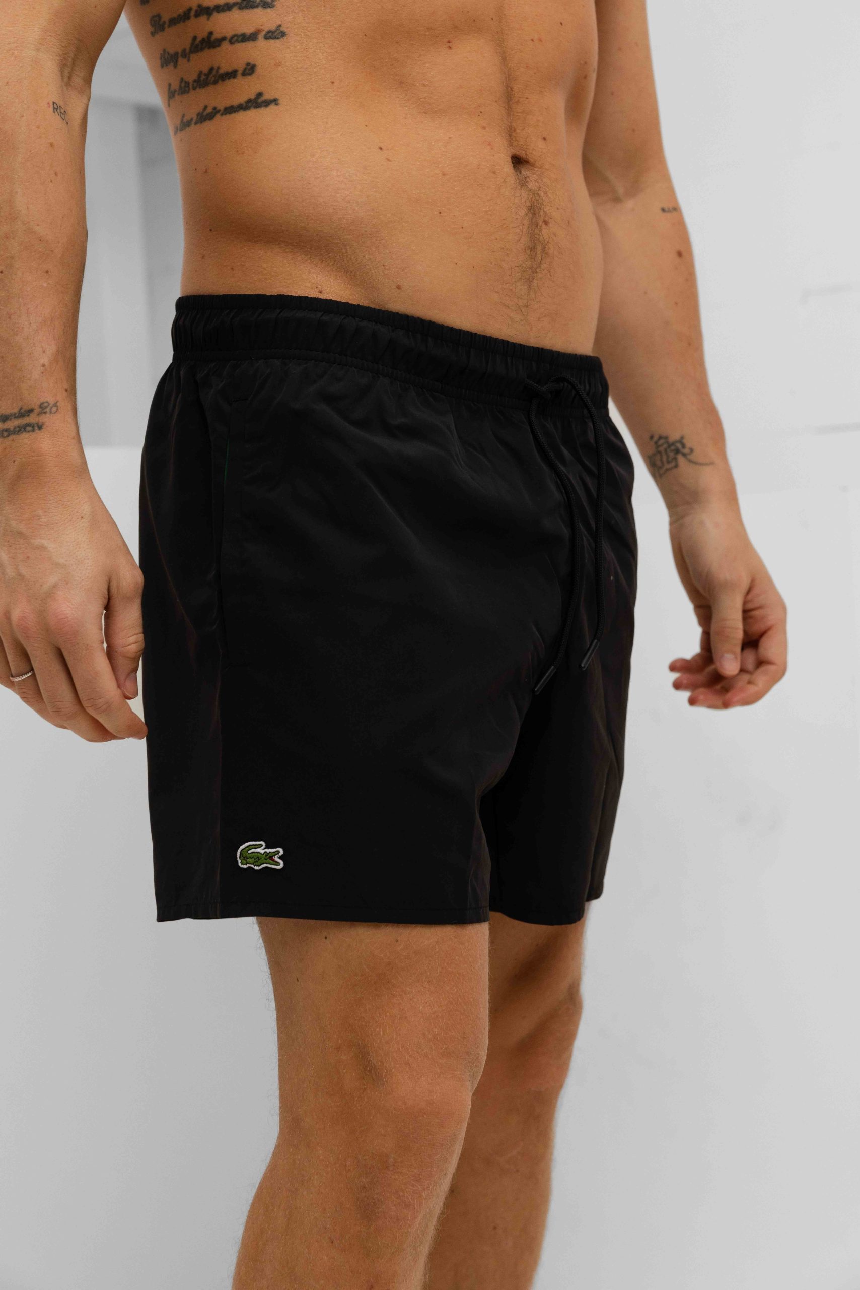 Lacoste Sneldrogende Zwembroek Heren Zwart