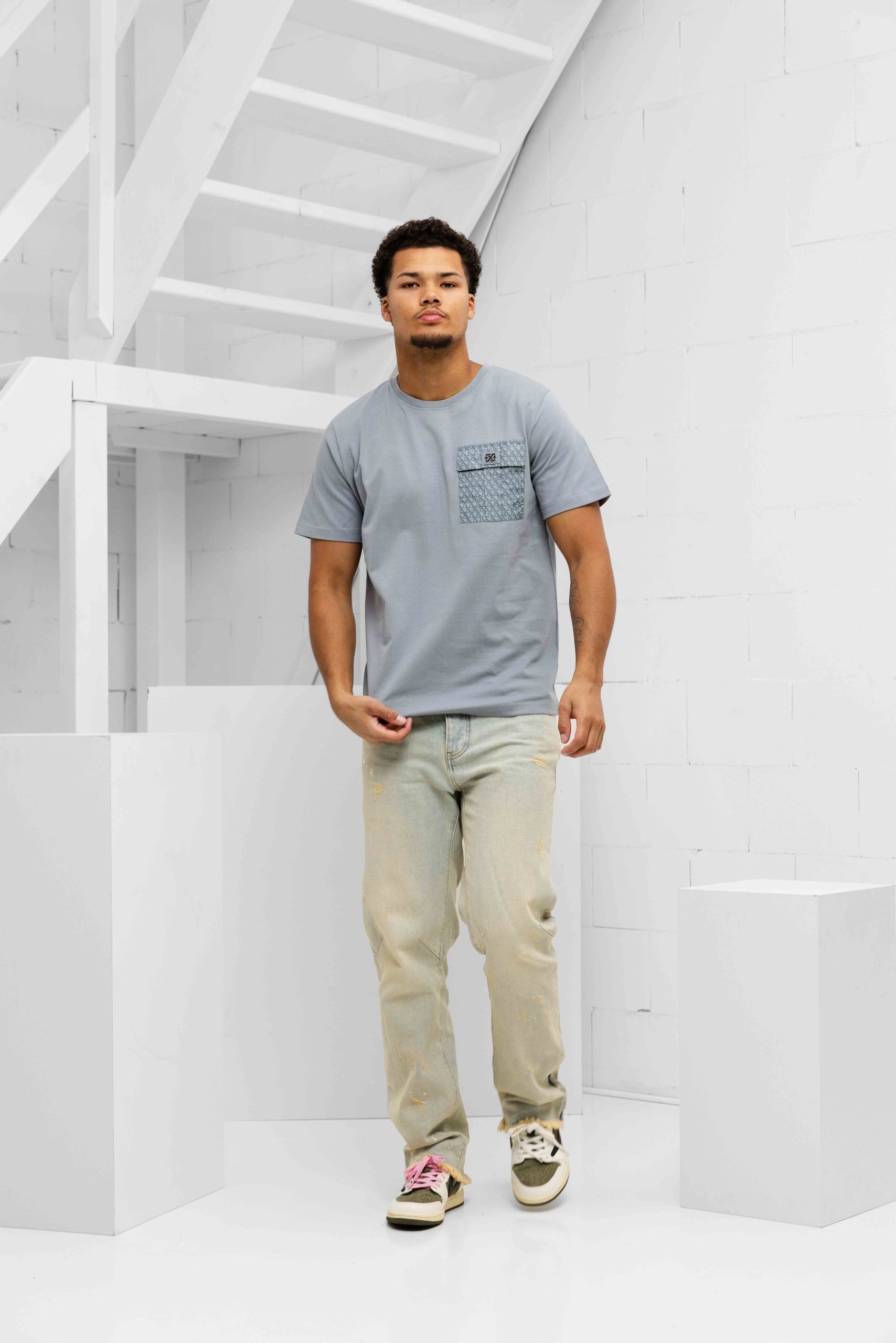XPLCT Shade T-Shirt Heren Grijs