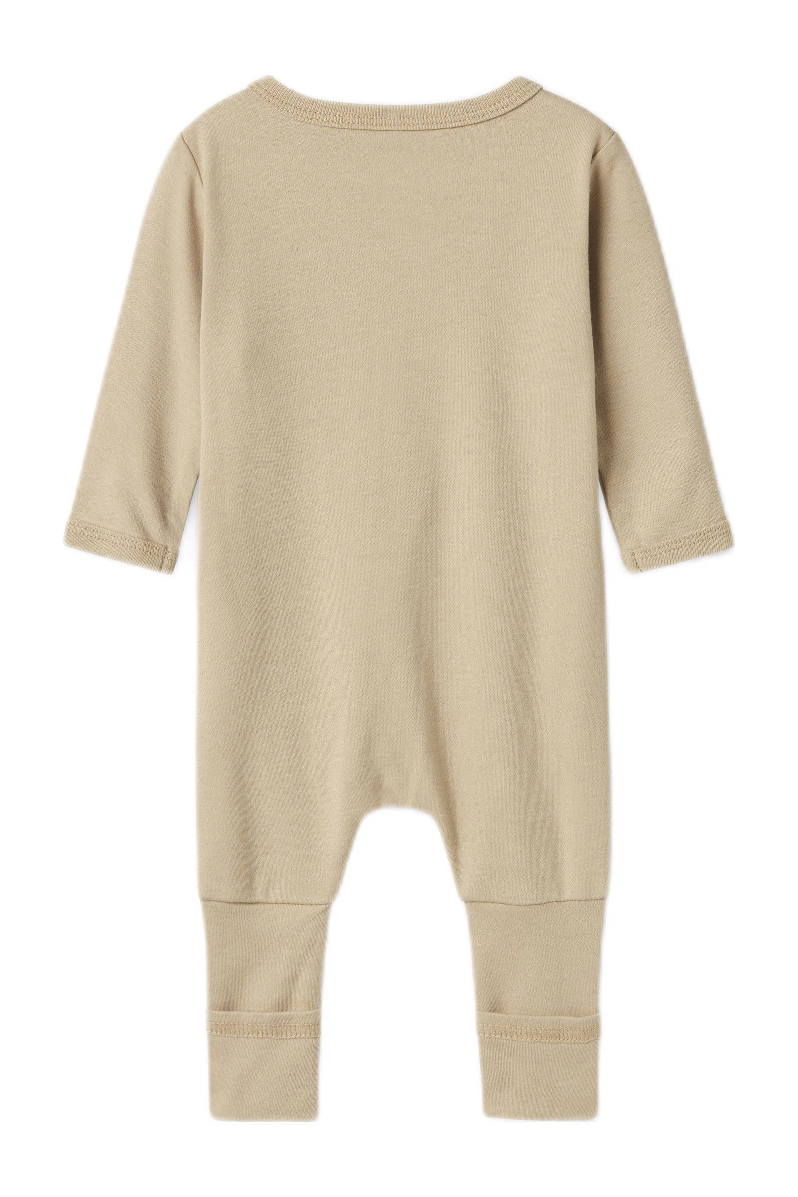 NAME IT pyjama NBNNIGHTSUIT  - set van 2 zand/ecru