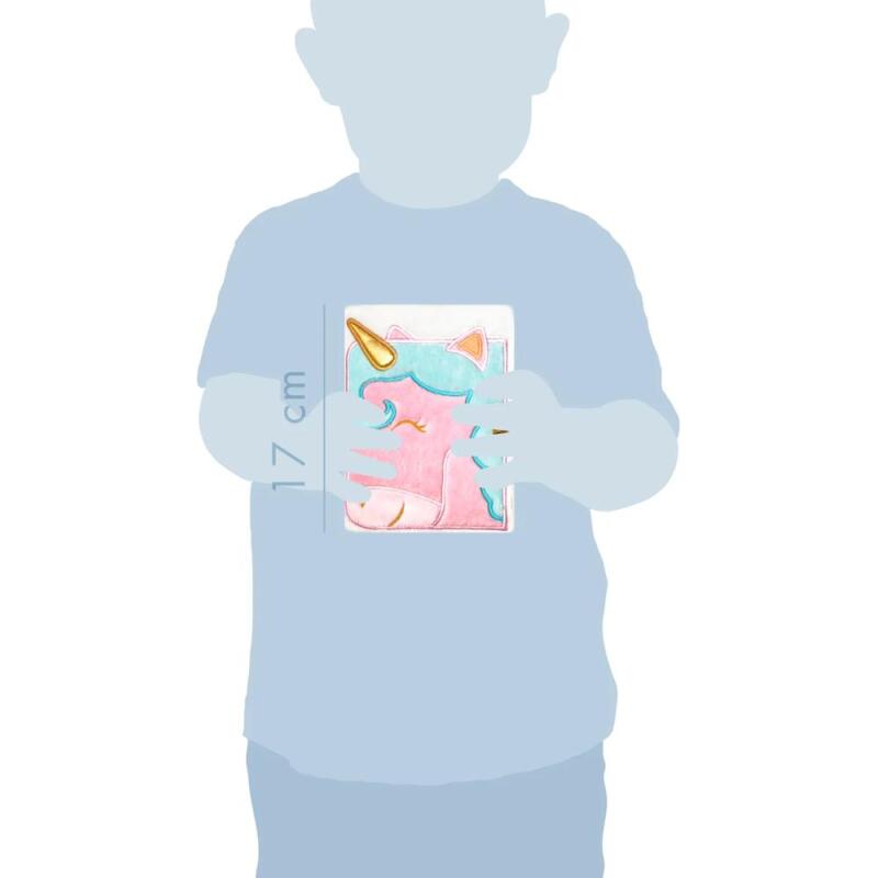 Journal intime fourrure, Licorne - Rose