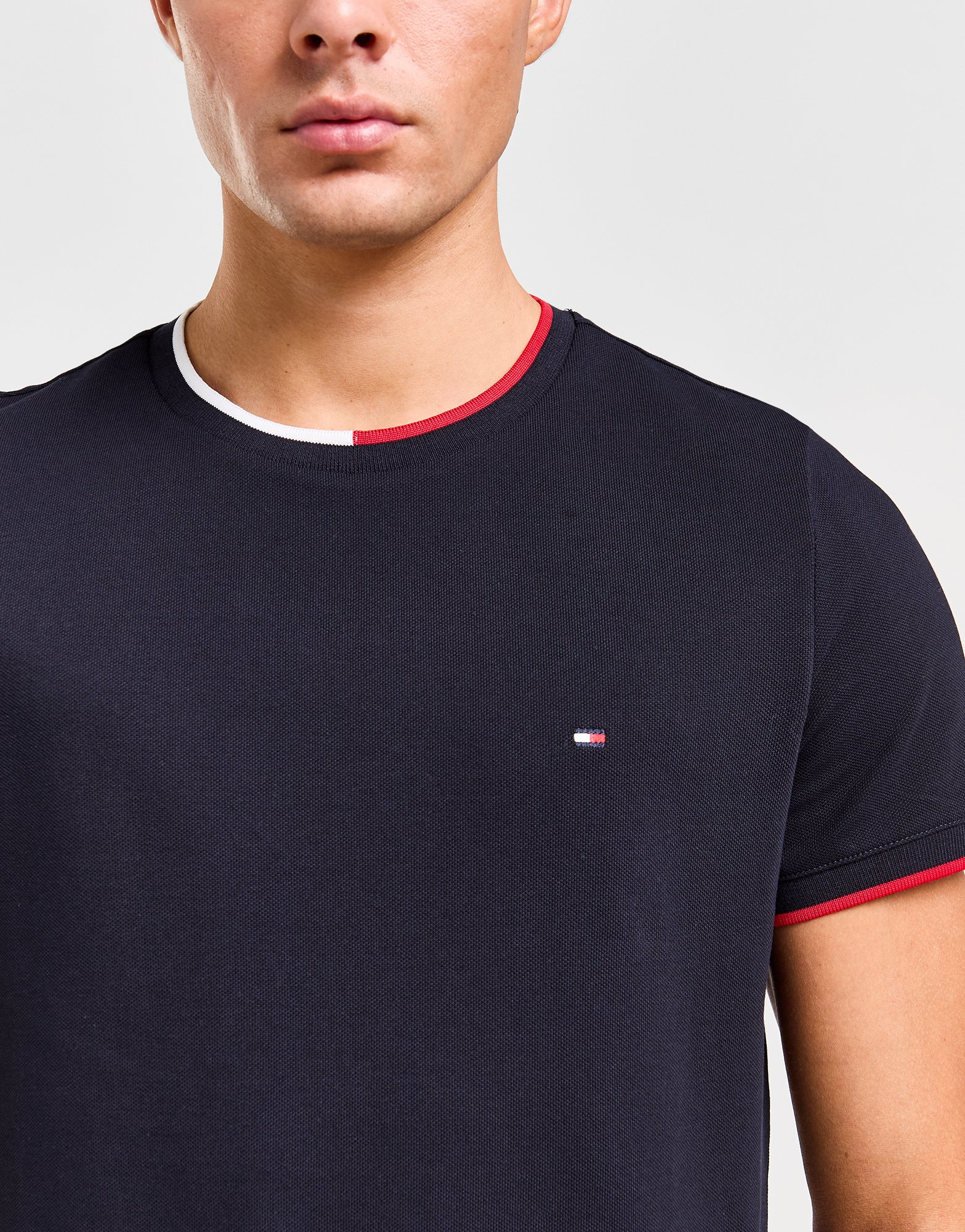 Tommy Hilfiger T-shirt RWB Tipped Pique Homme