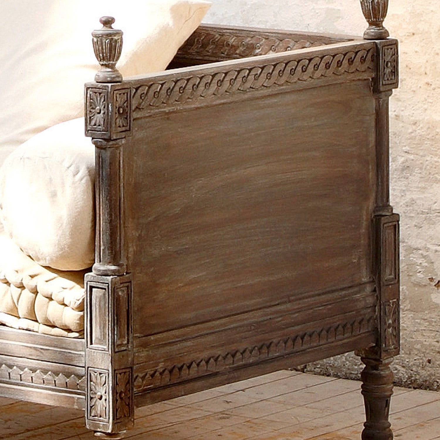 Sofa Douville antikbraun/creme