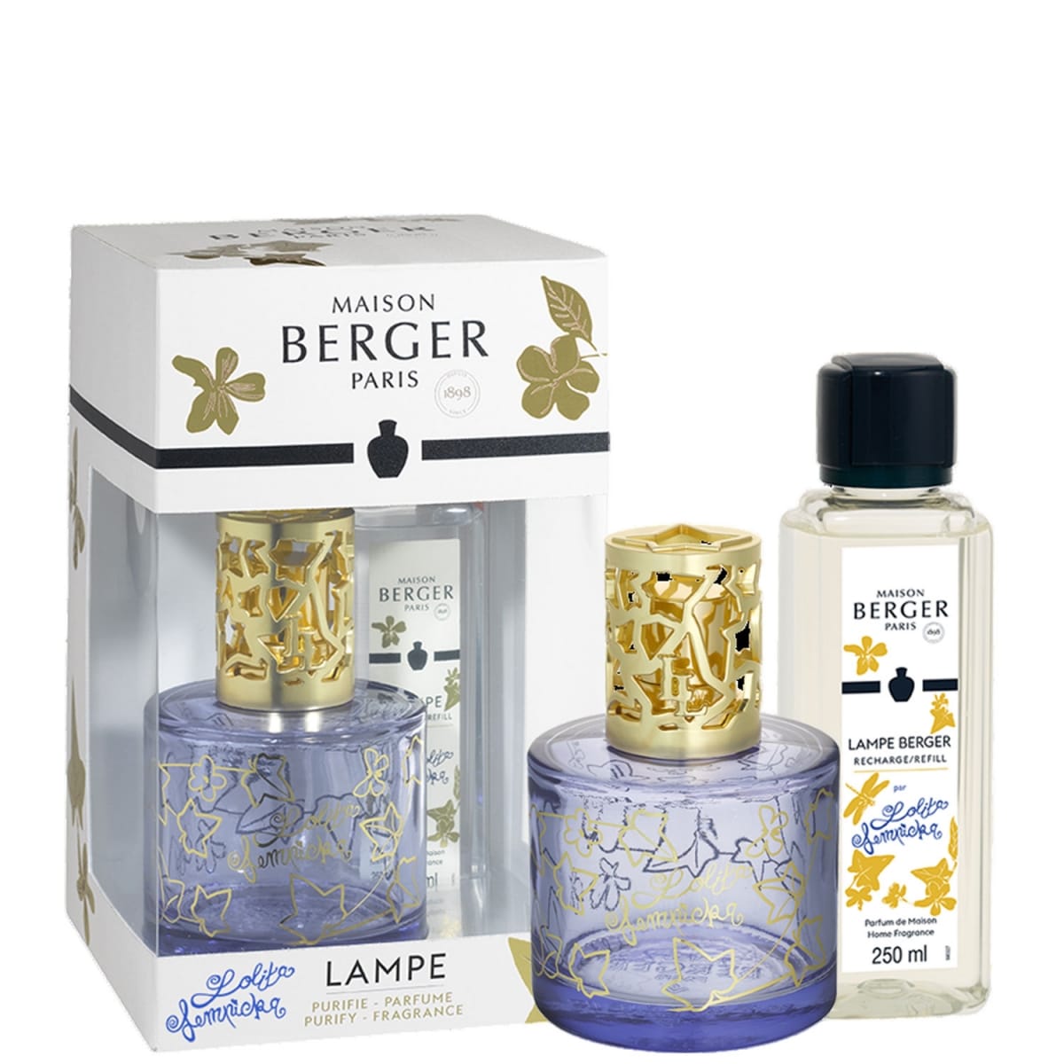 Maison Berger Paris Lolita Lempicka Parme Coffret Lampe Berger