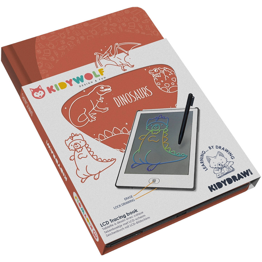 Kidywolf kidydraw mini - dinosaurussen