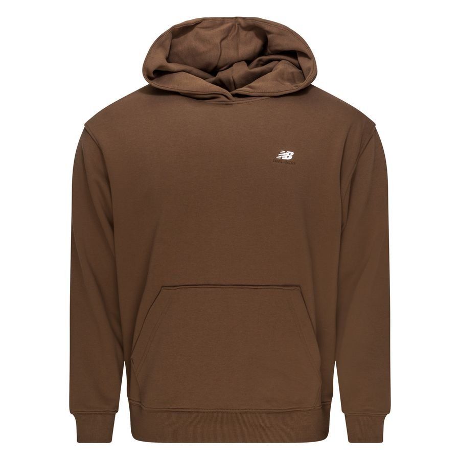 New Balance Sweat à Capuche Athletics French Terry - Marron Femme