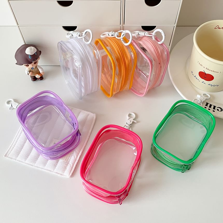 CaDarr - Transparante PVC-beeldjesdisplay Ita Bag Charm-sleutelhanger
