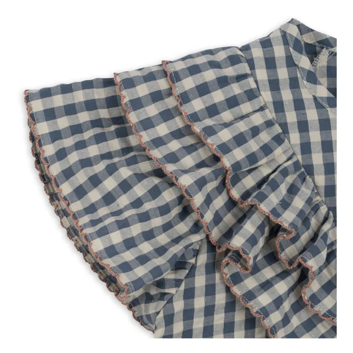 Konges Sløjd Blouse Kim Coton Bio | Bleu gris