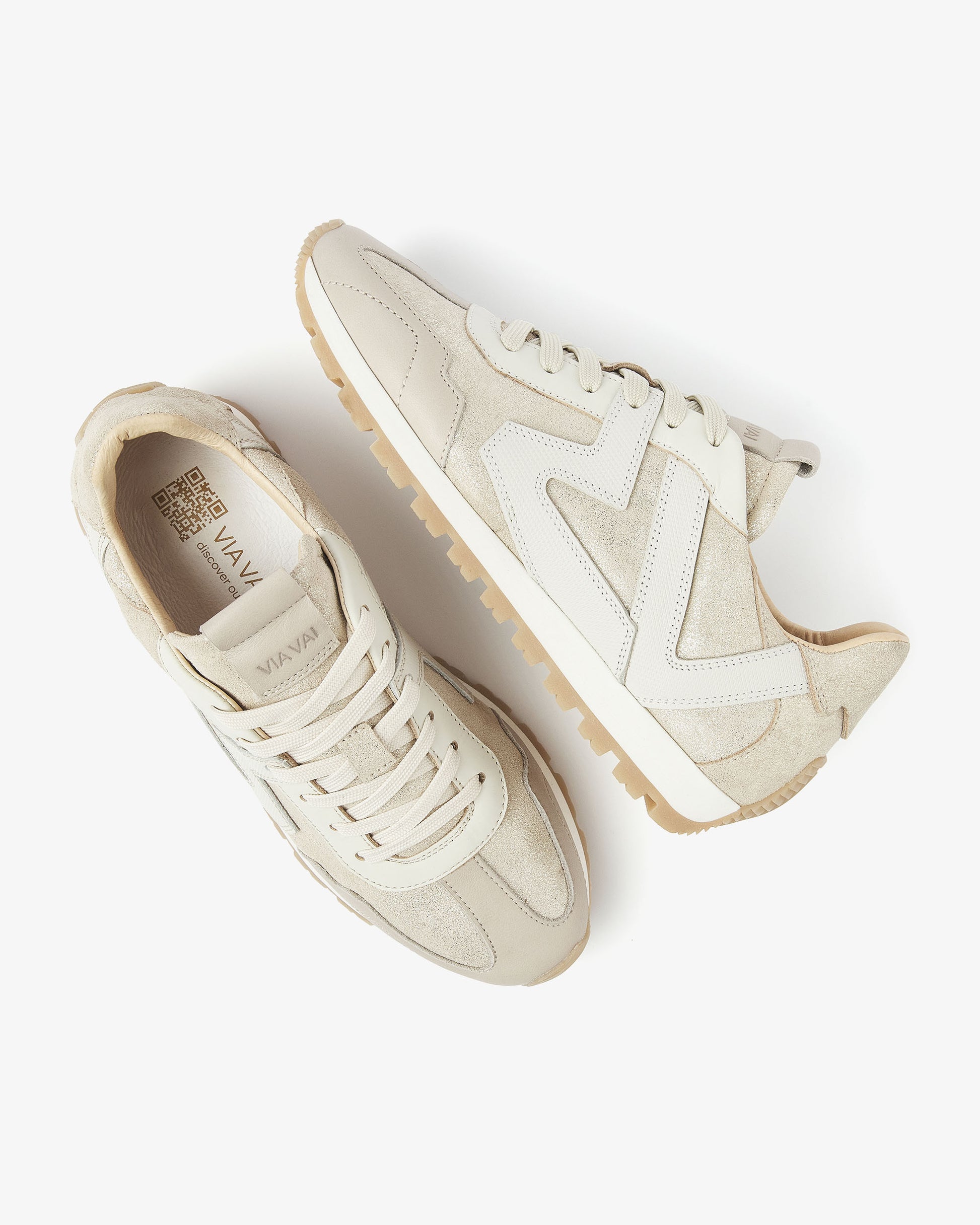 VIA VAI gouden dames sneakers Scott Kenzie