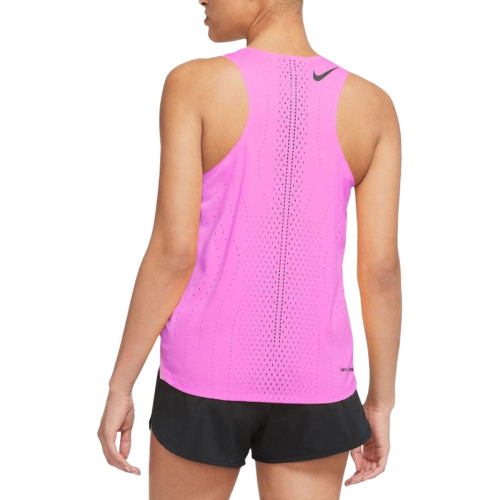 Nike Débardeur Rose Femme Nike Aroswft Singlet