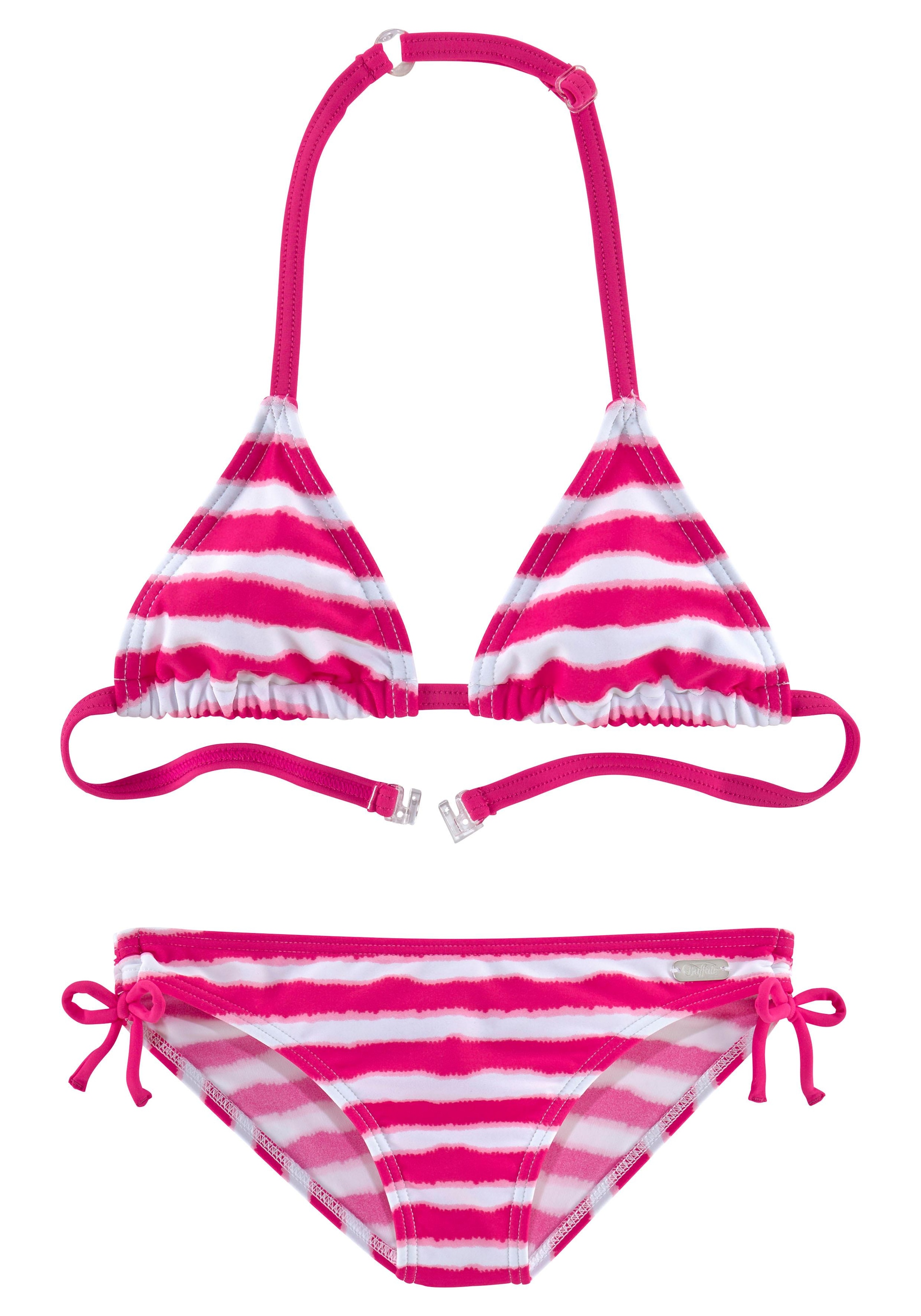 Buffalo Triangel-Bikini , in trendiger Streifen-Optik
